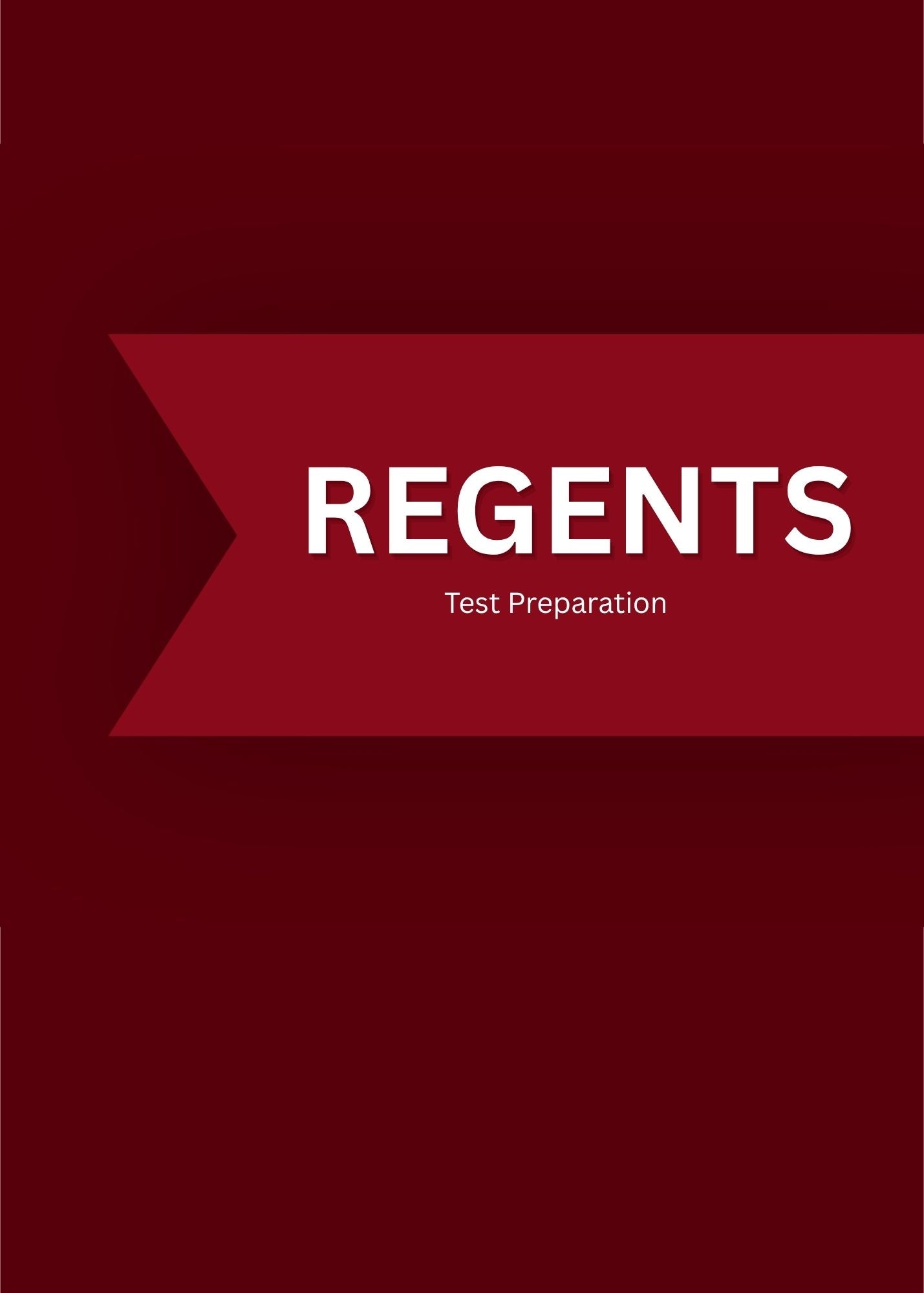 Regent preparation